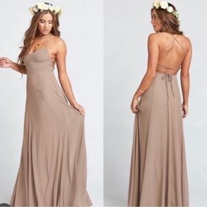 MuMu Godshaw Goddess gown small